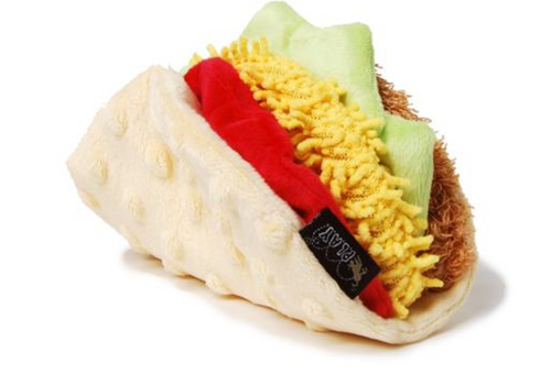 Tasty Taco Dog Toy